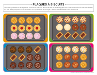 Plaques à biscuits