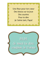 Poèmes-La fête des Pères