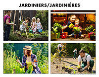 Poni découvre et présente-Jardiniers-Jardinières