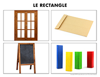 Poni découvre et présente-Le rectangle