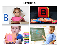 Poni découvre et présente-Lettre B Poni découvre et présente-Lettre B