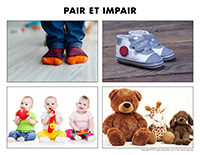 Poni découvre et présente-Pair et impair