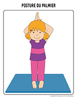 Posture du palmier