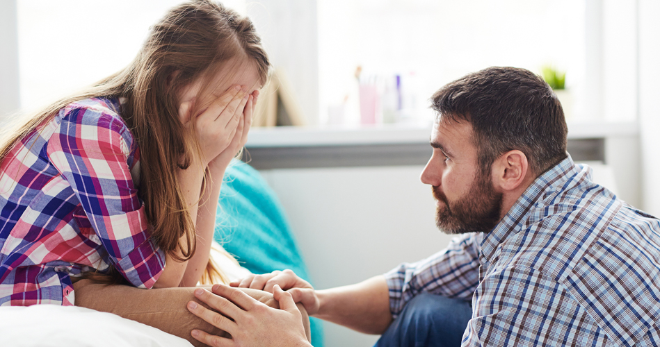 Problème de communication père-fille