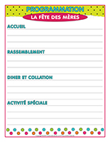 Programmation-Fête des Mères Programmation-Fête des Mères