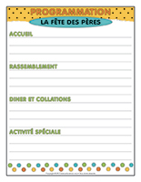 Programmation-Fête des Pères