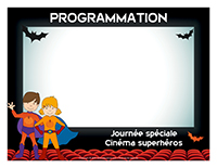 Programmation-Journée spéciale-Cinéma superhéros Programmation-Journée spéciale-Cinéma superhéros