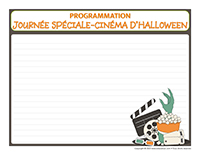 Programmation-Journée spéciale-Cinéma d’Halloween