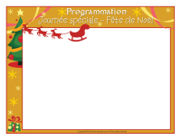 Programmation-Journée spéciale-Fête de Noël Programmation-Journée spéciale-Fête de Noël