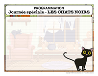 Programmation-Journée spéciale-Les chats noirs