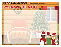 Programmation-Journée spéciale-Pyjama de Noël-2021