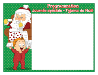 Programmation-Journée spéciale-Pyjama de Noël Programmation-Journée spéciale-Pyjama de Noël