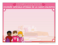 Programmation-Journée spéciale-Pyjama de la Saint-Valentin