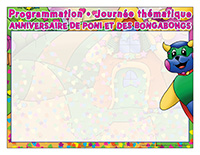 Programmation-Journee thematique-Anniversaire-Poni et les Bongabongs 2026