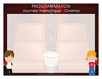 Programmation-Journée thématique-Cinéma Programmation-Journée thématique-Cinéma