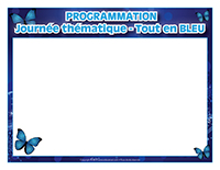 Programmation-Journée thématique-Tout en bleu