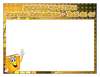Programmation-Journée thématique-Tout en or Programmation-Journée thématique-Tout en or