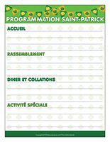 Programmation-La Saint-Patrick