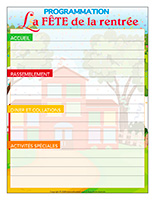 Programmation-La fête de la rentrée