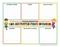 Programmation interactive-Activites pour bouger