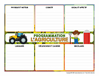 Programmation interactive-Agriculture