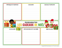 Programmation interactive-Cadeaux de Noel