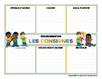 Programmation interactive-Consignes