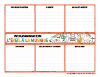 Programmation interactive-Éveil à la musique