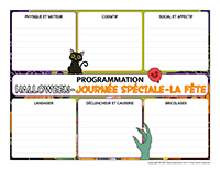 Programmation interactive-Halloween-Journée spéciale-La fête