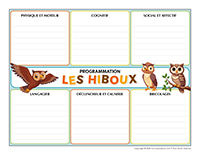 Programmation interactive-Hiboux