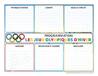 Programmation interactive-Jeux olympiques d&rsquo;hiver