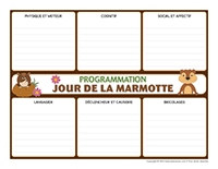 Programmation interactive-Jour de la marmotte