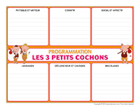 Programmation-interactive-Les 3 Petits Cochons