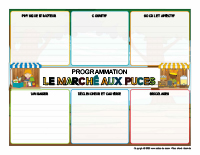Programmation interactive-Marche aux puces