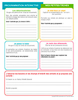 Programmation interactive-Mes petites taches