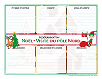 Programmation interactive-Noel-Visite du pole Nord