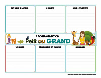 Programmation interactive-Petit ou grand