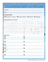 Programmation interactive éducation par la nature-Ski