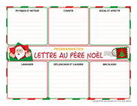 Programmation interactive-lettre au père Noel 2025