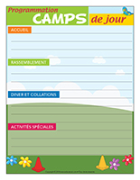 Programmation thématique-Camps de jour