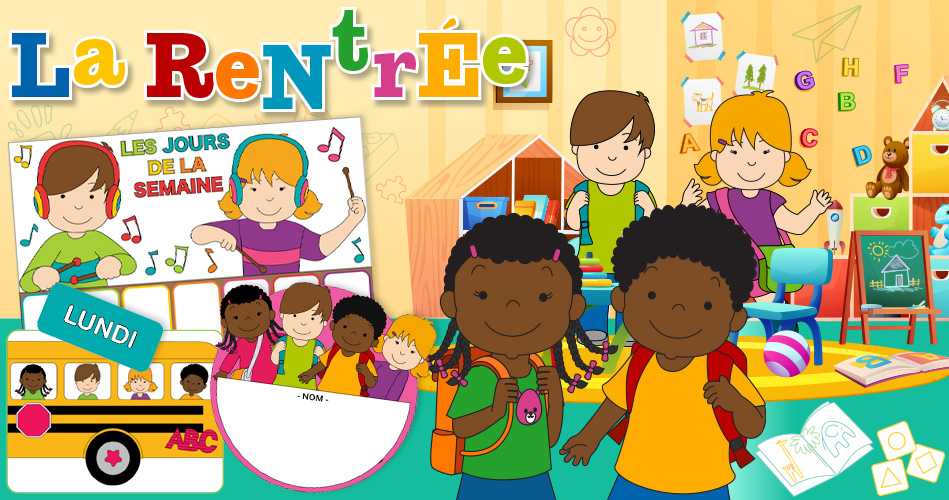 Coloriage Rentrée Scolaire Tableau ABC