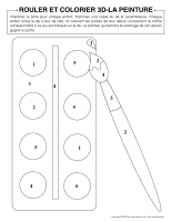 Rouler et colorier 3D-Peinture