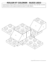 Rouler et colorier-Blocs Lego