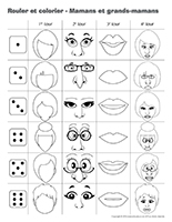 Rouler et colorier-Mamans et grands-mamans Rouler et colorier-Mamans et grands-mamans