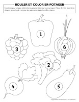 Rouler et colorier-Potager-2