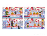 Scene-Atelier des lutins d’Halloween