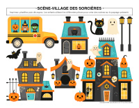 Scène-Village des sorcières