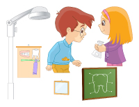 Scène chez le dentiste