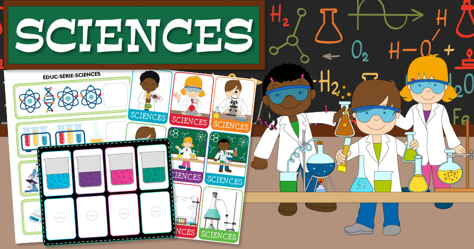 Jeux de sciences et expériences scientifiques pour enfants