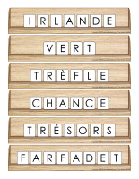 Scrabble réinventé-La Saint-Patrick